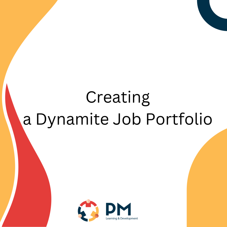 Creating a Dynamite Job Portfolio