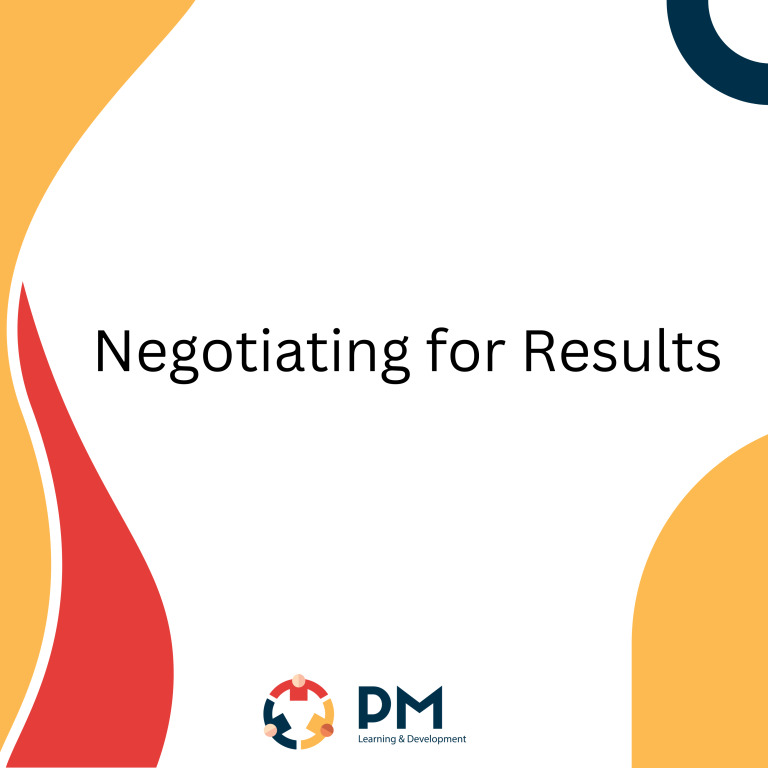 Negotiating For Results