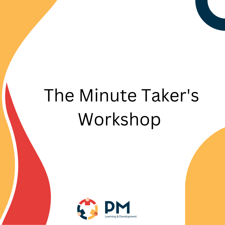 The Minute Taker’s Workshop
