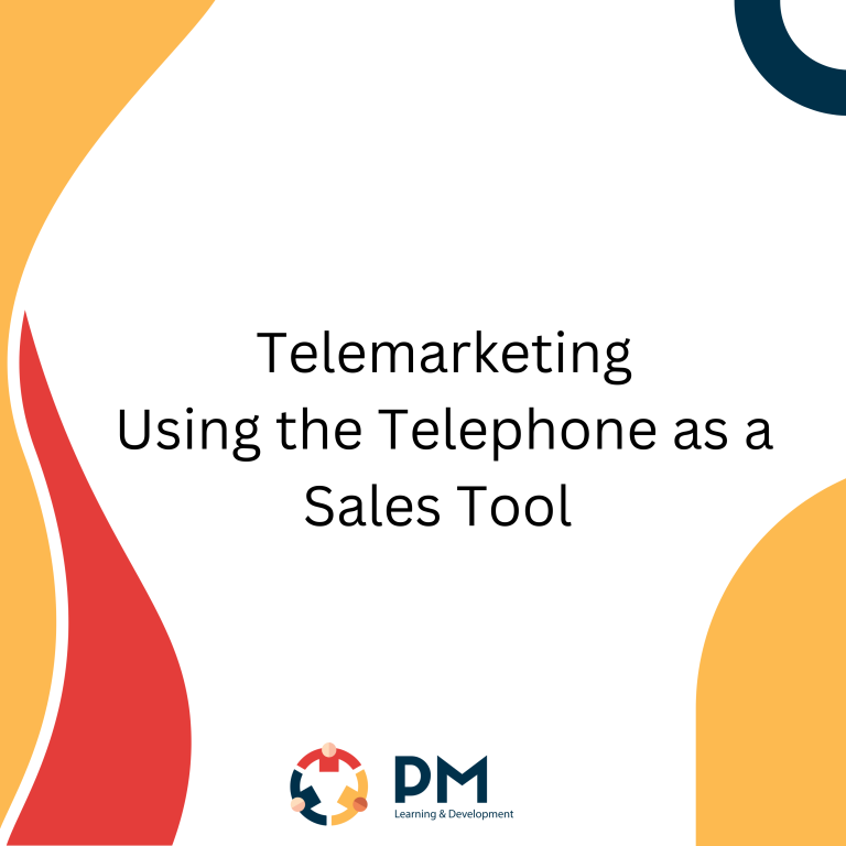 Telemarketing: Using the Telephone as a Sales Tool